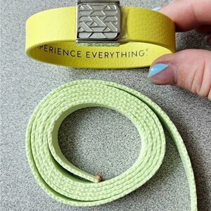 ZOX EXPERIENCE EVERYTHING Vegan Leather IMPERIAL #162 & NEON YELLOW STRING #110